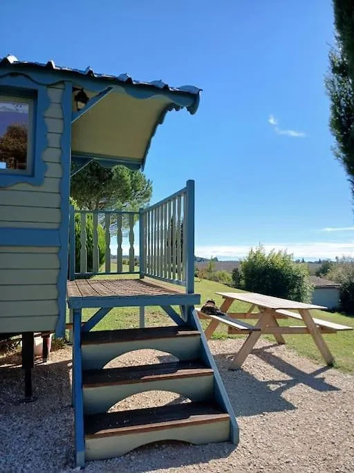 Roulotte Du Touton Avec Jacuzzi Preignan Casa de Férias